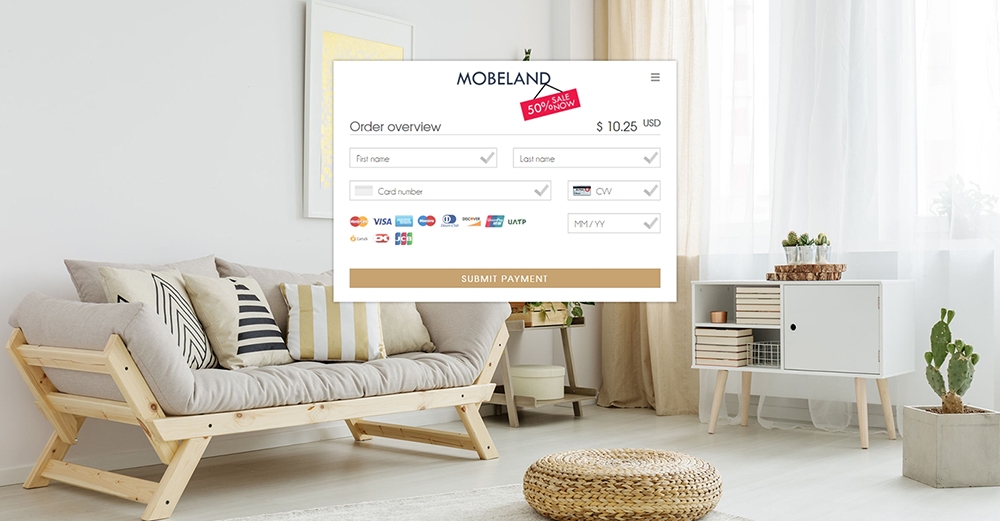 Paymentpage Mobeland