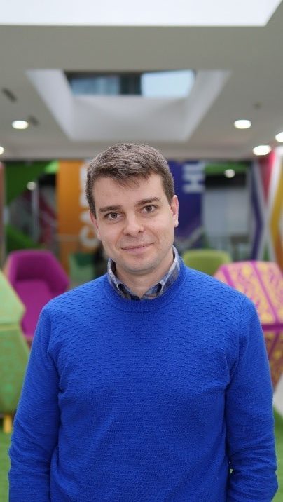 Hristo Borisov, CEO and co-founder of Payhawk, the 2019 winners of Wirecard's and Visa's Start-Up Challenge at Paris Fintech